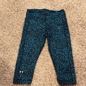 Under Armour Women’s Blue Patterned Capris